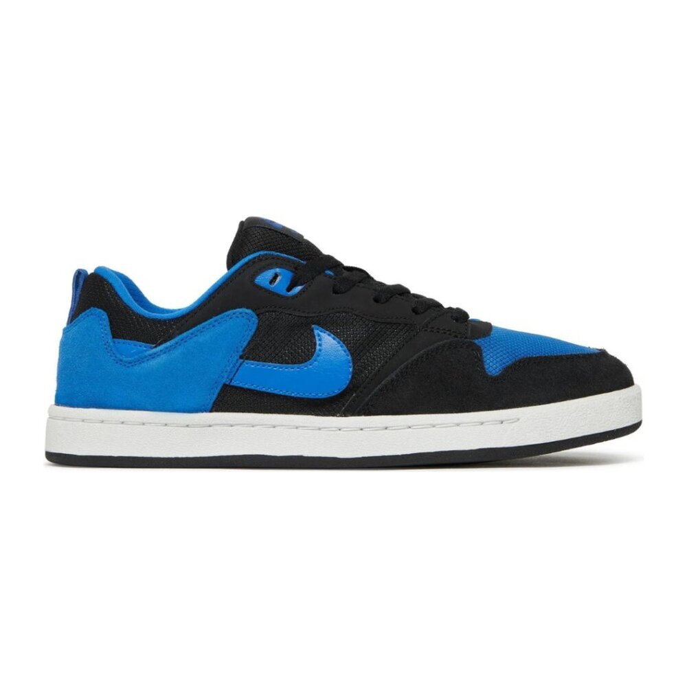 💙💖 Nike Alleyoop SB Black Royal Blue Low Top Sneakers Suede Streetwear
